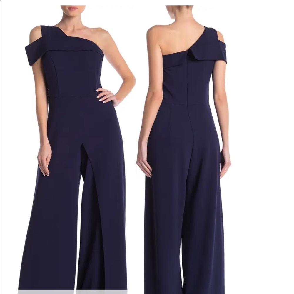 Marina one shoulder jumpsuit